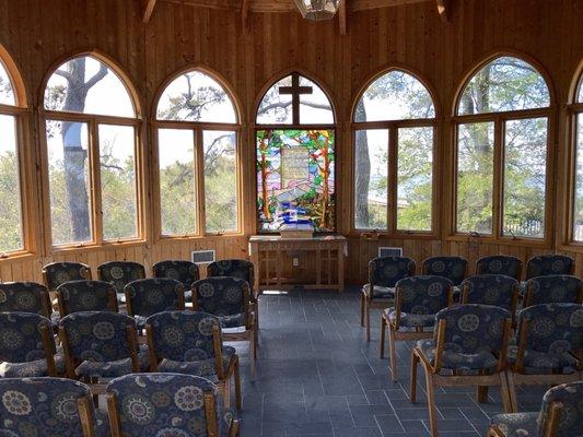 Outdoor chapel