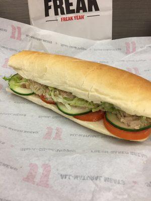 Tuna sub.