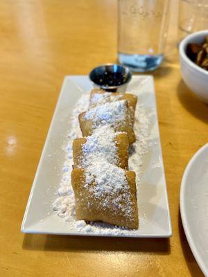 Beignets with jam (available only on weekends)