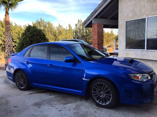 Before Painted Kandy 2012 Subaru WRX