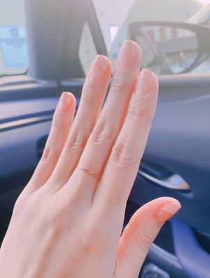 french nail