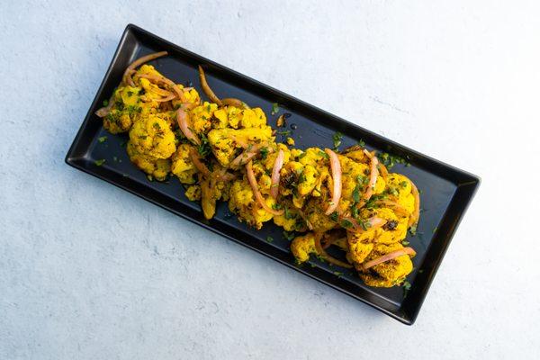 Charred Turmeric Cauliflower