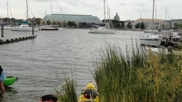 Rest Stop across from the US Naval Academy