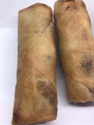 OMG this is really good egg roll is boudin egg roll jalapeño so delicious  try them