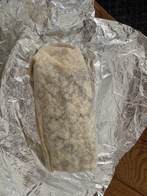 Funky Chicken burrito