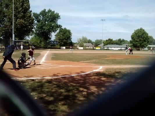 Busy ball diamonds here.