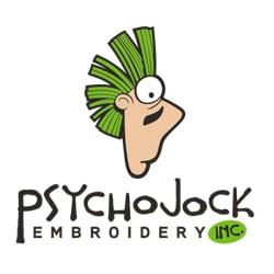 Psycho Jock Embroidery logo