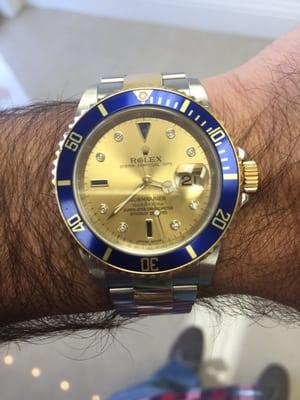 Rolex serti