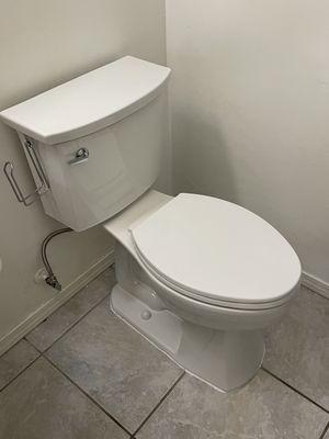 New Toilet install