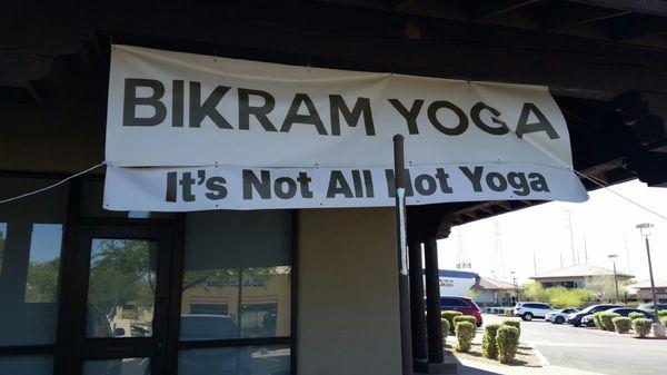 Not all hot yoga