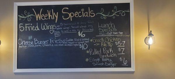 Weekly Specials