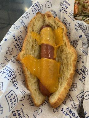 Cheesy Hot Dog