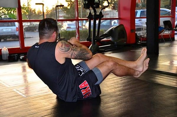 MMA Core Training with Cardio Intervals