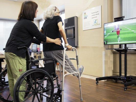 Using the Jintronix technology pilot program, our rehab patients have a great healing experience, and lower re-hospitalization rates.