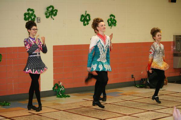 Irish Dancers - Sacred Heart of Jesus - St. Patrick's Day