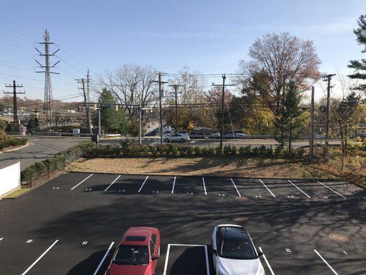 Commuter Parking available across Noroton Heights Train Station