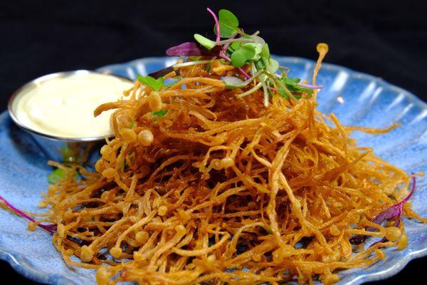 Crispy Enoki Mushroom