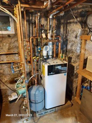 New Boiler that Dave Installed