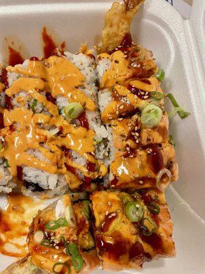 Volcano roll