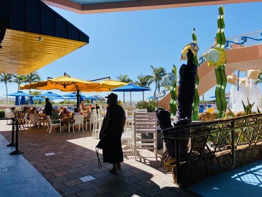 Bongos Beach Bar next to the Pool Deck