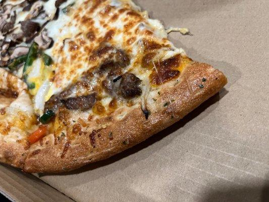 Philly Steak pizza