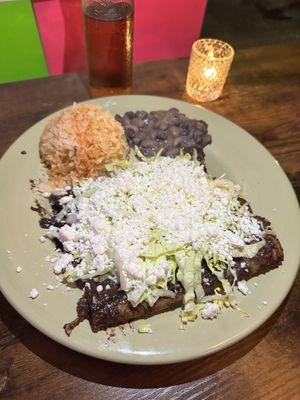 Enchiladas de Mole