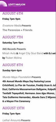 FREE CONCERTS ALL SUMMER LONG. Friday Saturday & Sundays @ Levitt Pavilion in LA