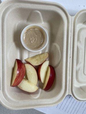 Apple & peanut butter dip