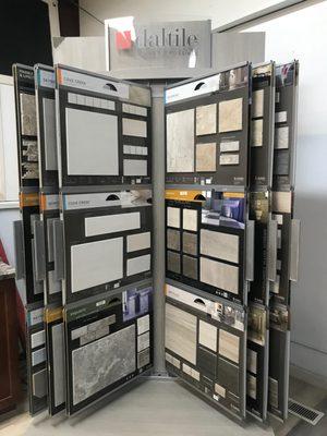 Porcelain tile options! Plenty of colors and sizes to choose from.