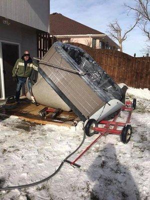 Hot Tub Removal