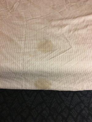 More stains on comforter