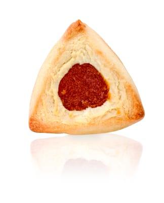 Hamentashen available in 7 different flavors:
 Apricot
 Cherry
 Chocolate-Apricot
 Chocolate-Raspberry
 Lemon
 Raspberry
 Strawberry