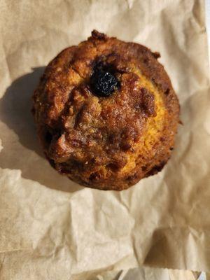 Blueberry corn muffin