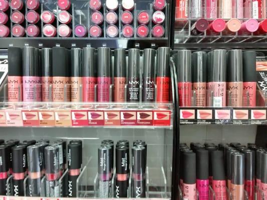 All matte lippes in stock! Nyx products galore!