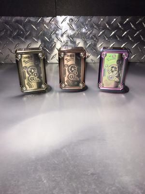 Tesla steam punk style mods dual and single 18650