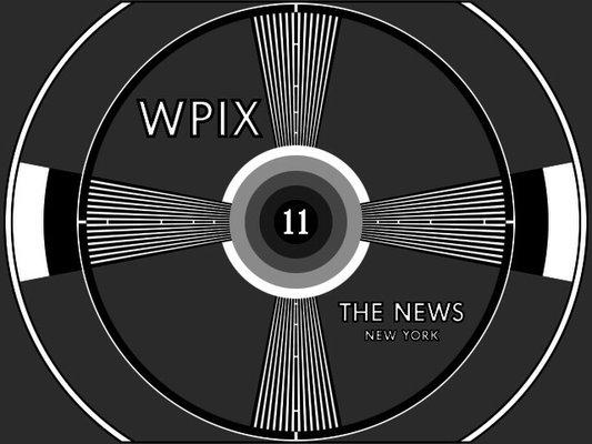 An early WPIX test pattern, 1948, 1949 to 1976. Posted with review 04/13/2020