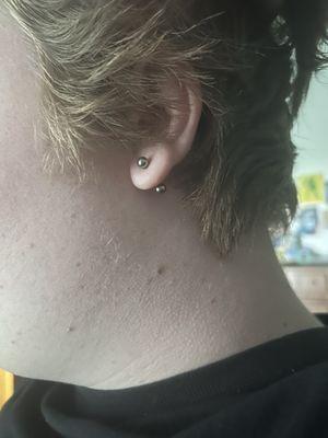 2nd photo of bad piercing