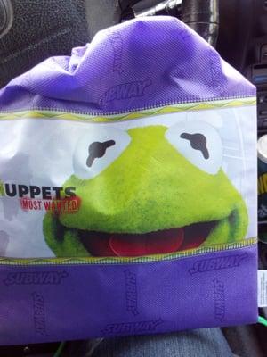 They let me buy a muppet bag!