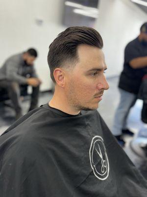 Tapered Gentleman's Look