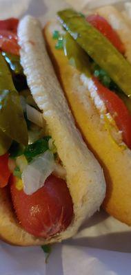 Chicago Hot Dogs (said to be Vienna brand)