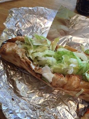 Buffalo chicken sub