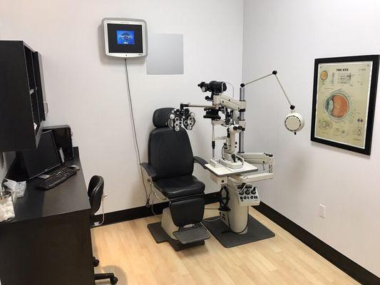 Our doctors are fully equipped to provide examinations for glasses, contact lenses, and many medical eye emergencies.