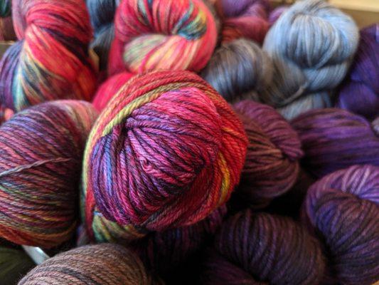 Malabrigo and many other gorgeous yarns for every project budget