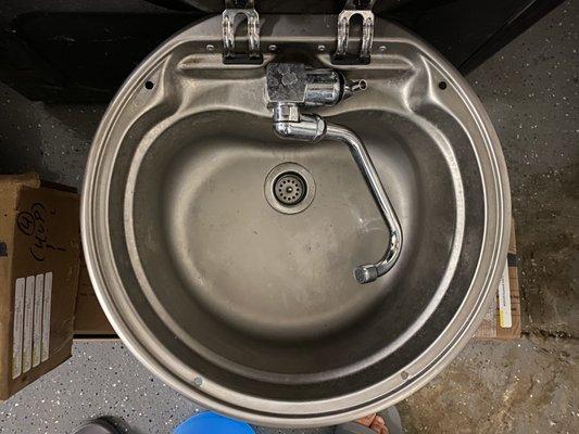 Old useless sink