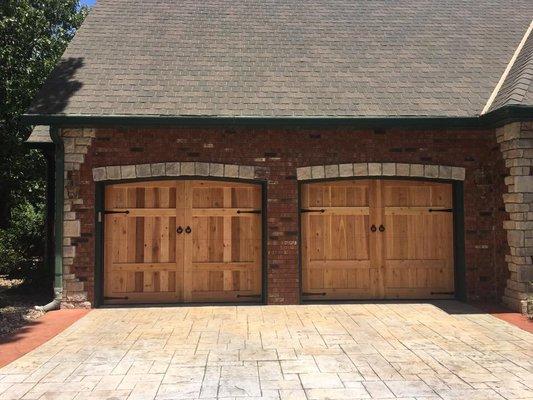 Personalized clad residential doors