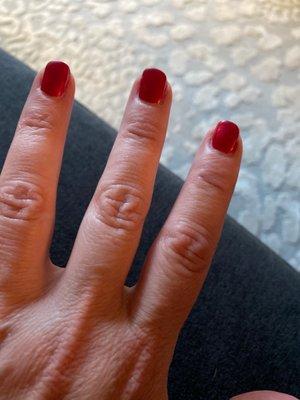 A red mani!