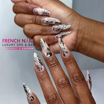 Leaves are falling, and so are our stunning fall nail designs!  
 : https://lk.macmarketing.us/FrenchNails75248-booking