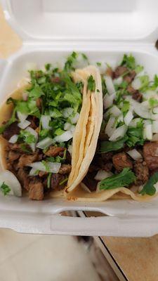 Carne Asada soft taco