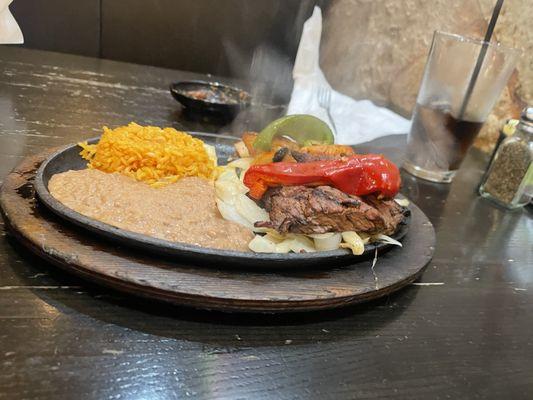 Lunch fajitas