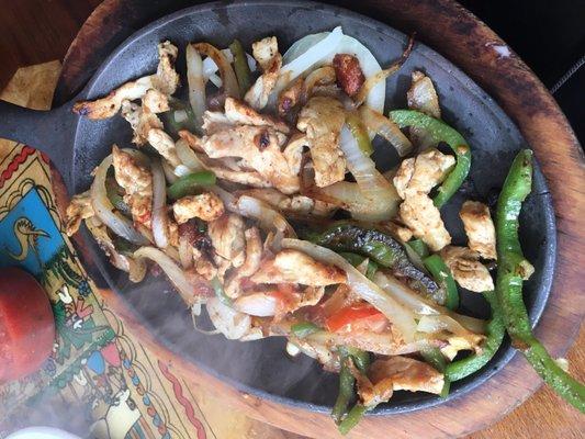 Lunch fajitas